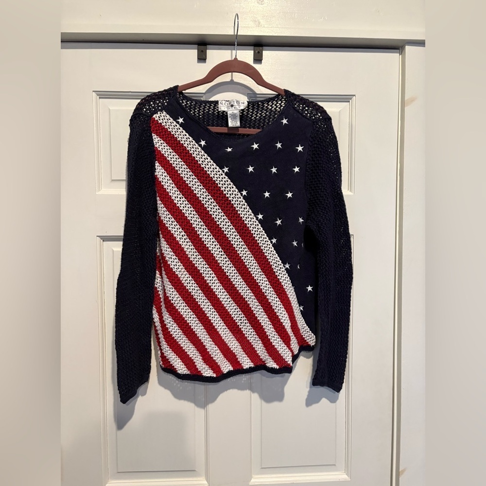 Norton Studio American Glad See Through Sweater Vintage